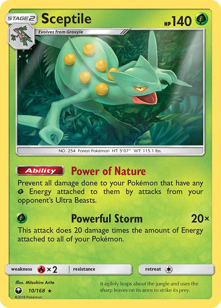 Sceptile 「CES 10/168」「EN」