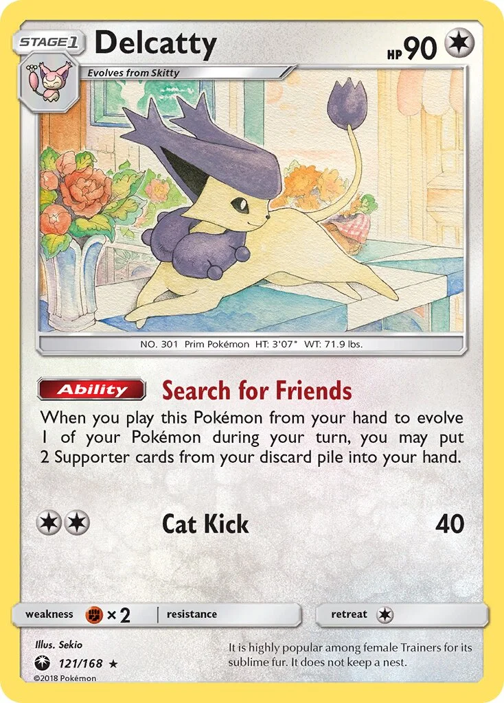 Delcatty 「CES 121/168」「EN」
