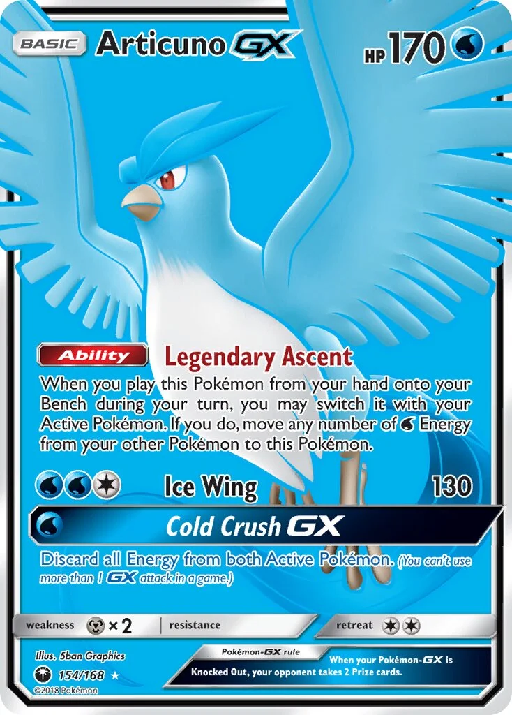 Articuno-GX 「CES 154/168」「EN」
