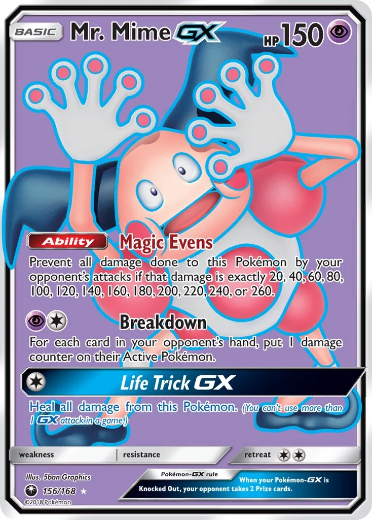 Mr. Mime-GX 「CES 156/168」「EN」