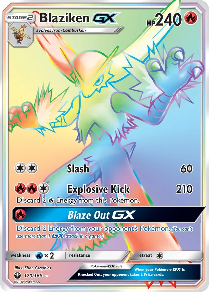 Blaziken-GX 「CES 170/168」「EN」