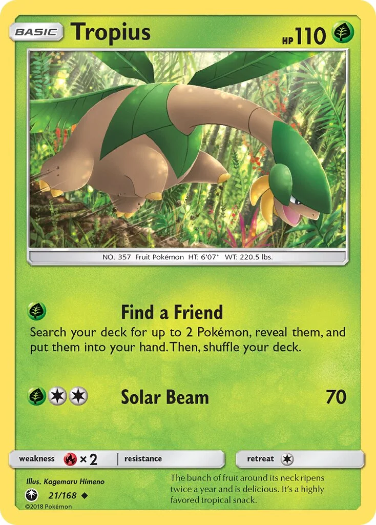 Tropius 「CES 21/168」「EN」