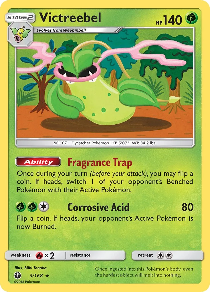 Victreebel 「CES 3/168」「EN」