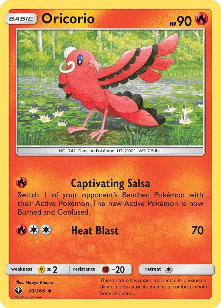 Oricorio 「CES 30/168」「EN」