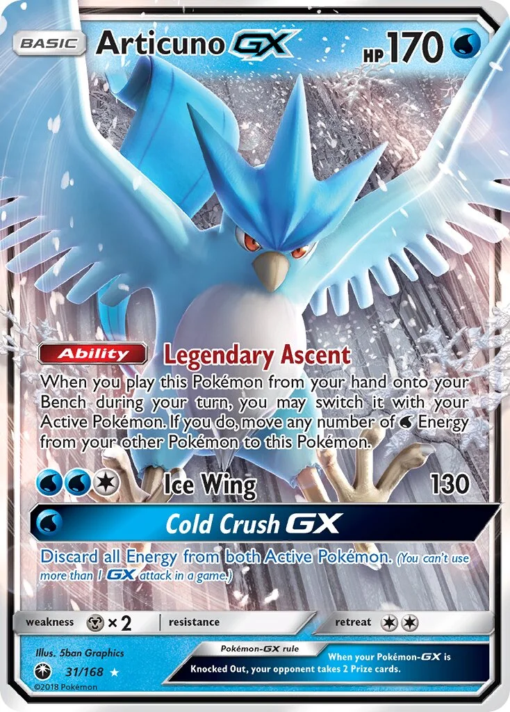 Articuno-GX 「CES 31/168」「EN」