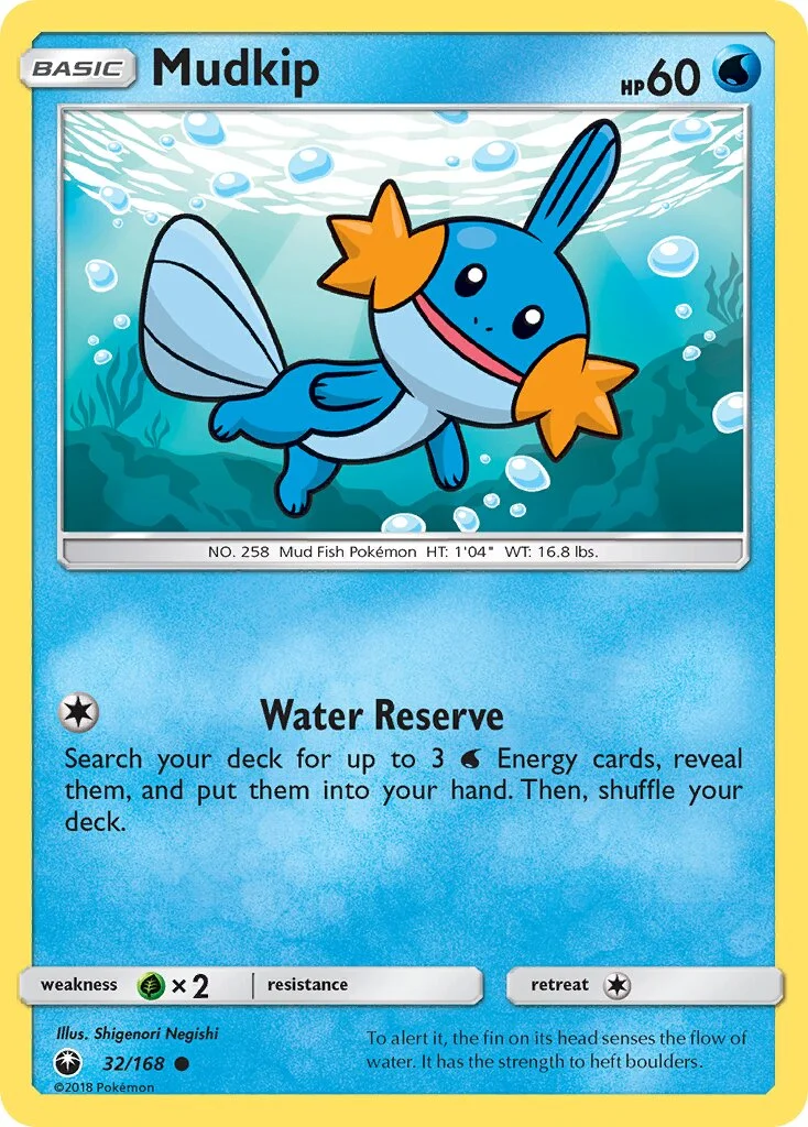 Mudkip 「CES 32/168」「EN」