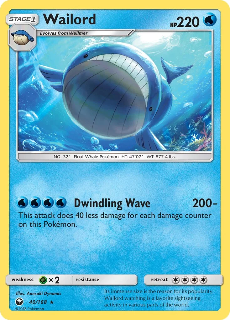 Wailord 「CES 40/168」「EN」