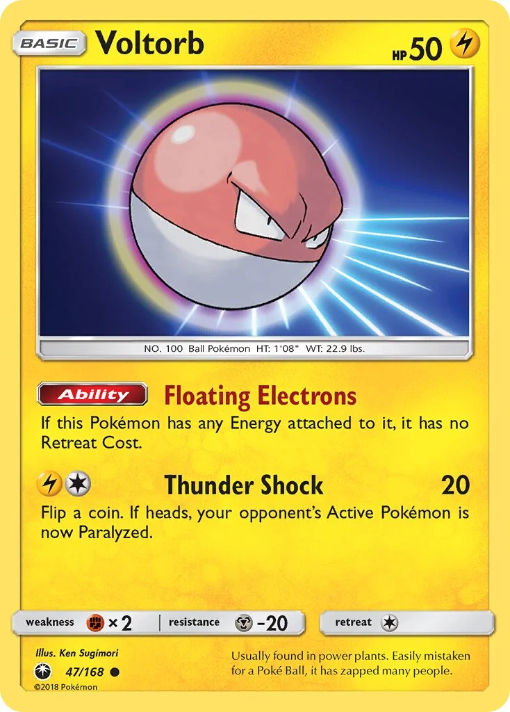 Voltorb 「CES 47/168」「EN」