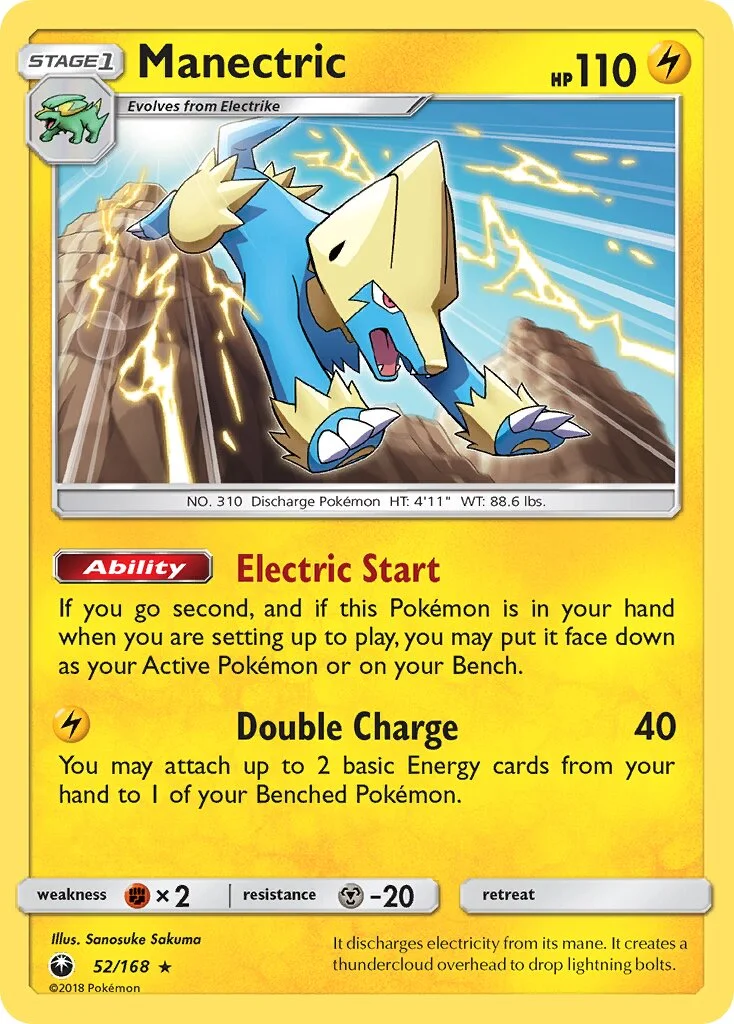 Manectric 「CES 52/168」「EN」