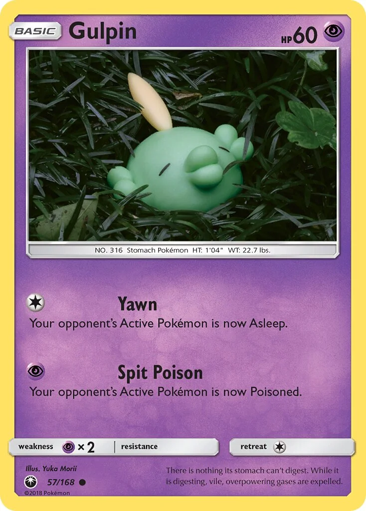 Gulpin 「CES 57/168」「EN」