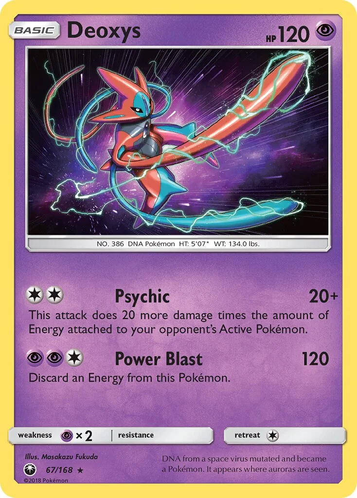 Deoxys 「CES 67/168」「EN」