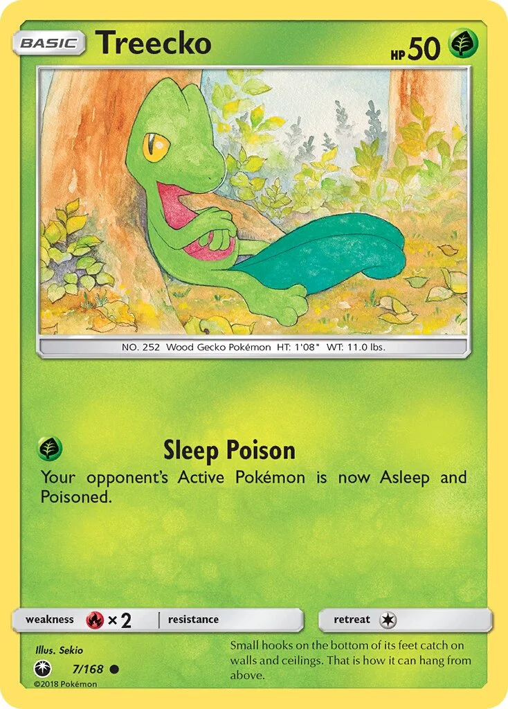 Treecko 「CES 7/168」「EN」