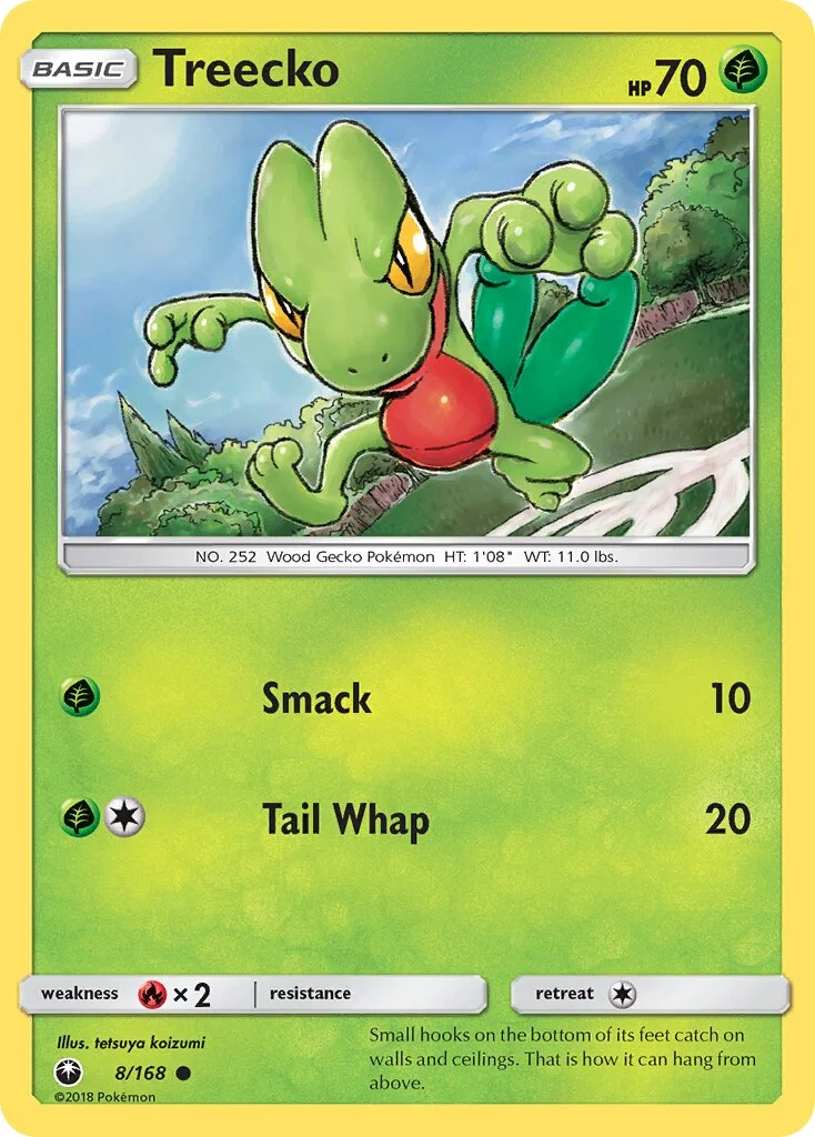 Treecko 「CES 8/168」「EN」