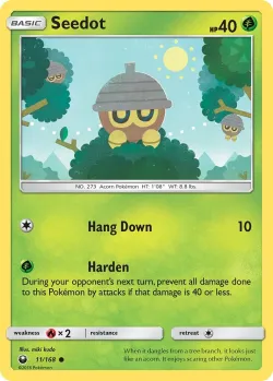 Seedot #11/168 · Pokémon