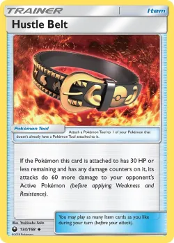 Hustle Belt #134/168 · Pokémon