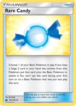 Rare Candy #142/168 · Pokémon