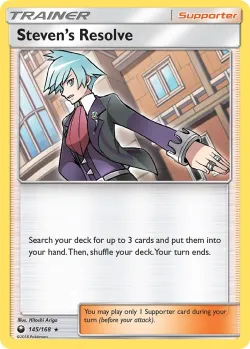Steven's Resolve #145/168 · Pokémon