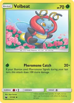 Volbeat #17/168 · Pokémon