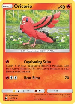 Oricorio #30/168 · Pokémon