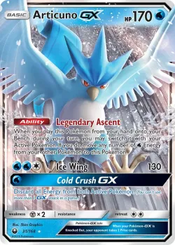 Articuno-GX #31/168 · Pokémon