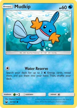 Mudkip #32/168 · Pokémon