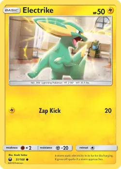 Electrike #51/168 · Pokémon
