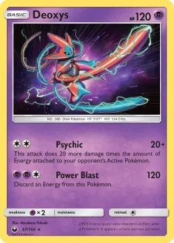 Deoxys #67/168 · Pokémon