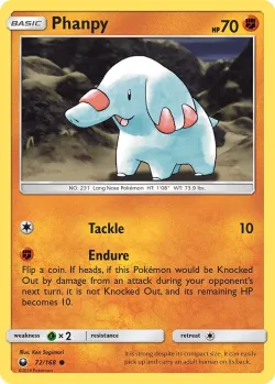 Phanpy #72/168 · Pokémon