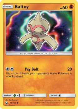 Baltoy #78/168 · Pokémon