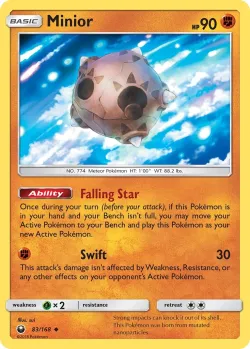 Minior #83/168 · Pokémon