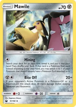 Mawile #91/168 · Pokémon