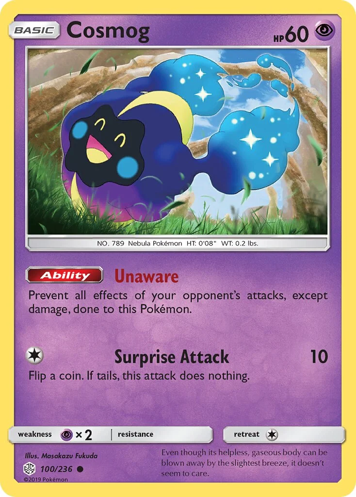 Cosmog 「CEC 100/236」「EN」