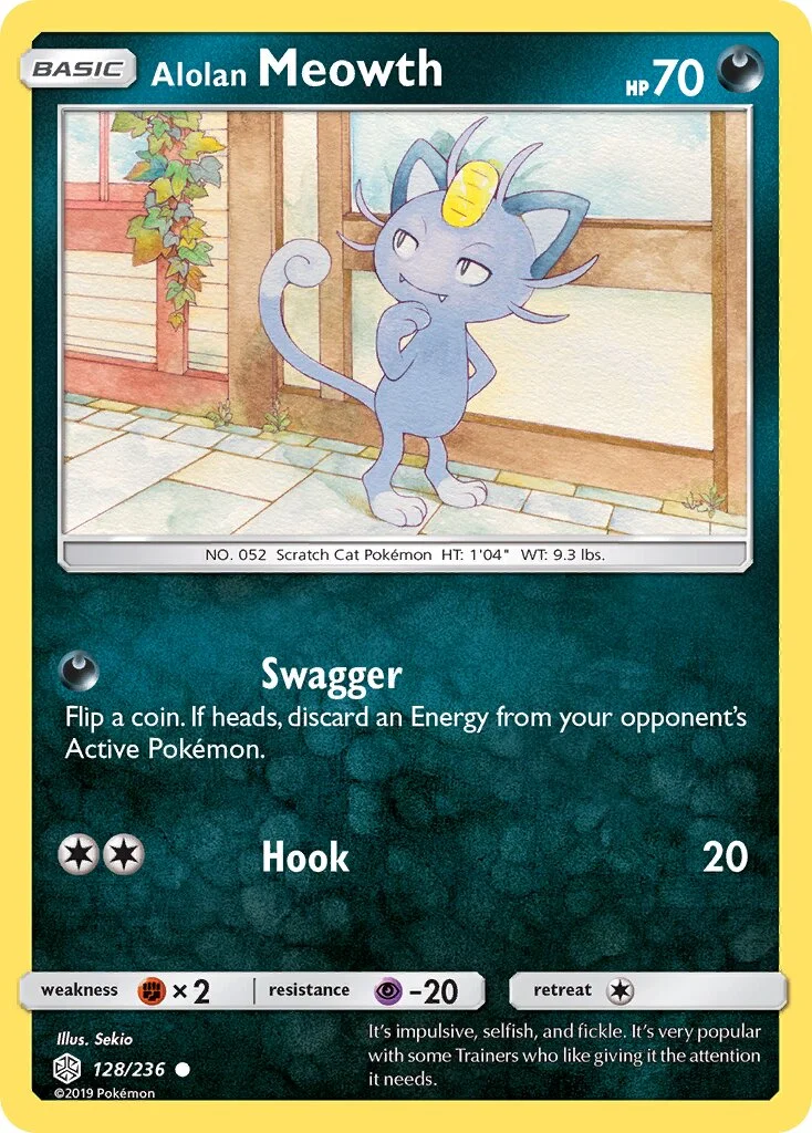 Alolan Meowth 「CEC 128/236」「EN」