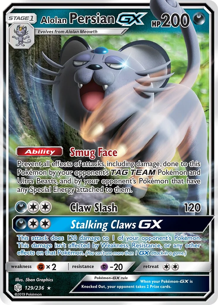 Alolan Persian-GX 「CEC 129/236」「EN」