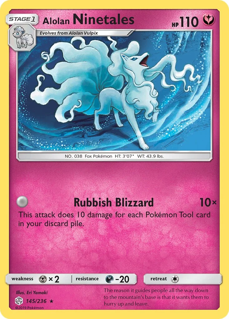 Alolan Ninetales 「CEC 145/236」「EN」