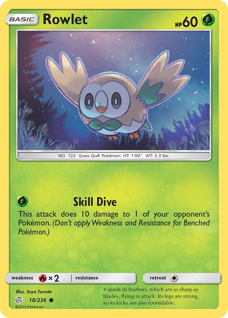 Rowlet 「CEC 18/236」「EN」