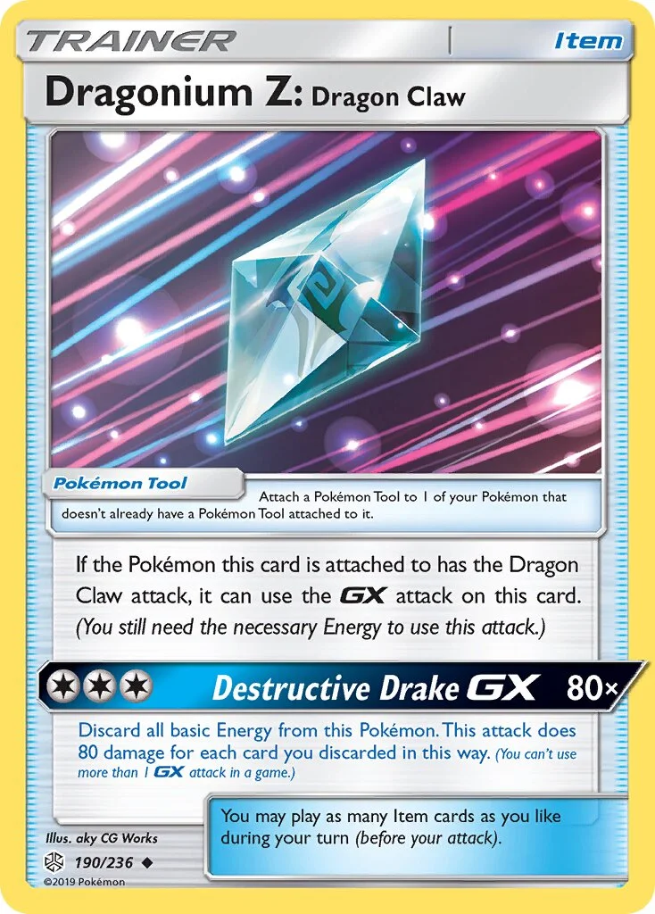 Dragonium Z: Dragon Claw 「CEC 190/236」「EN」