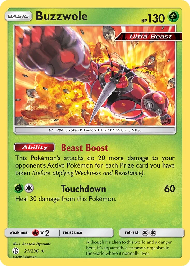 Buzzwole 「CEC 21/236」「EN」