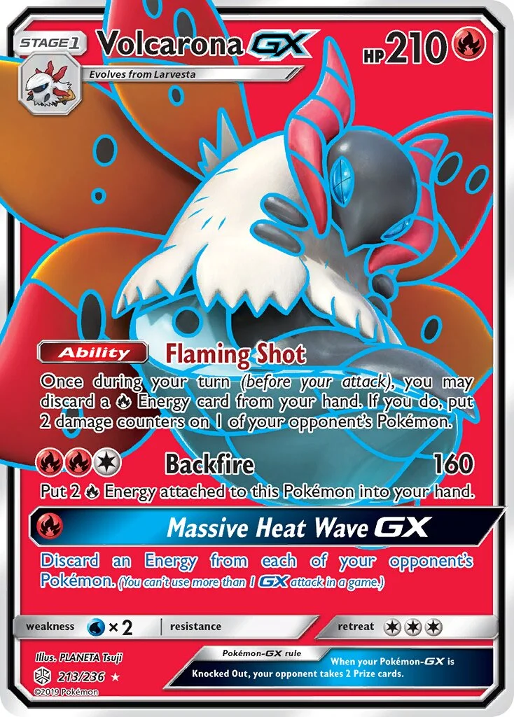 Volcarona-GX 「CEC 213/236」「EN」