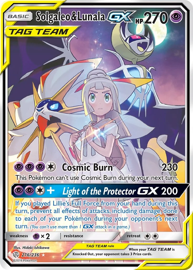 Solgaleo & Lunala-GX 「CEC 216/236」「EN」