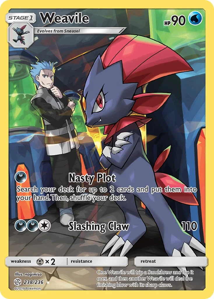Weavile 「CEC 238/236」「EN」