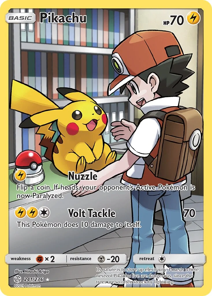 Pikachu 「CEC 241/236」「EN」