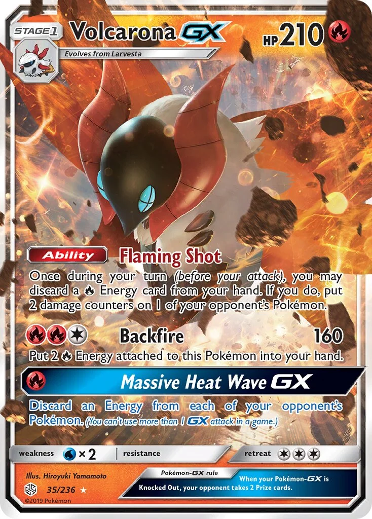 Volcarona-GX 「CEC 35/236」「EN」