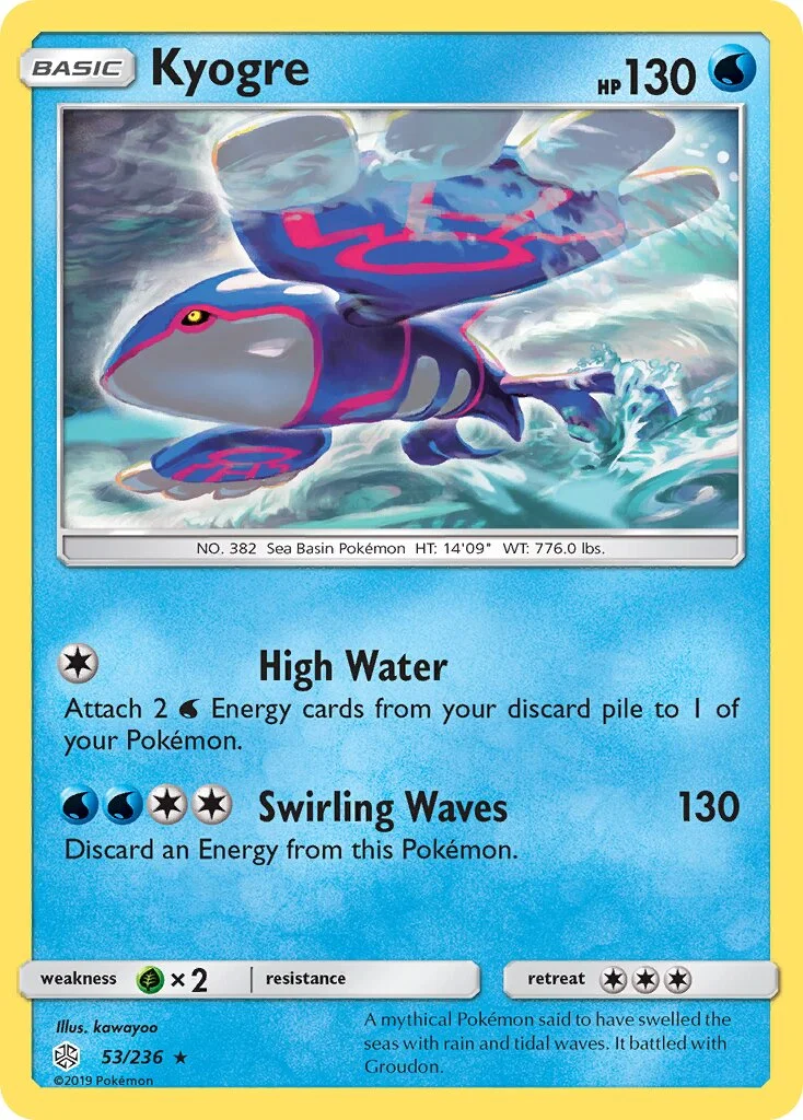 Kyogre 「CEC 53/236」「EN」