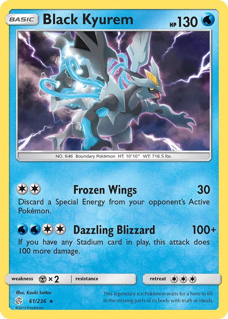 Black Kyurem 「CEC 61/236」「EN」