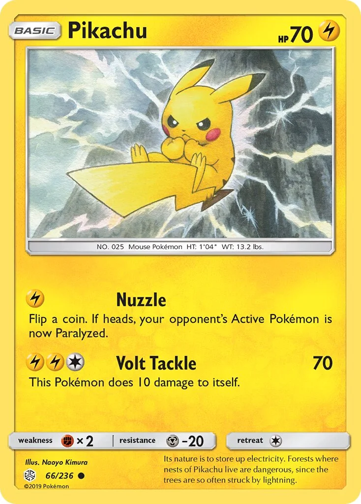 Pikachu 「CEC 66/236」「EN」