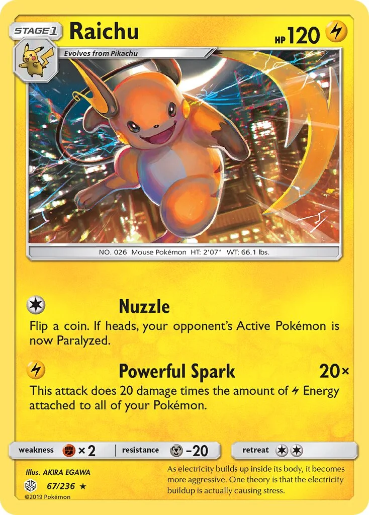 Raichu 「CEC 67/236」「EN」