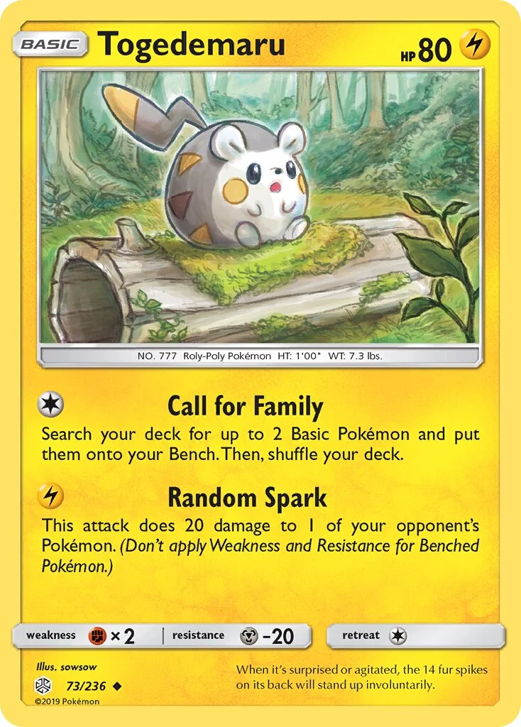Togedemaru 「CEC 73/236」「EN」