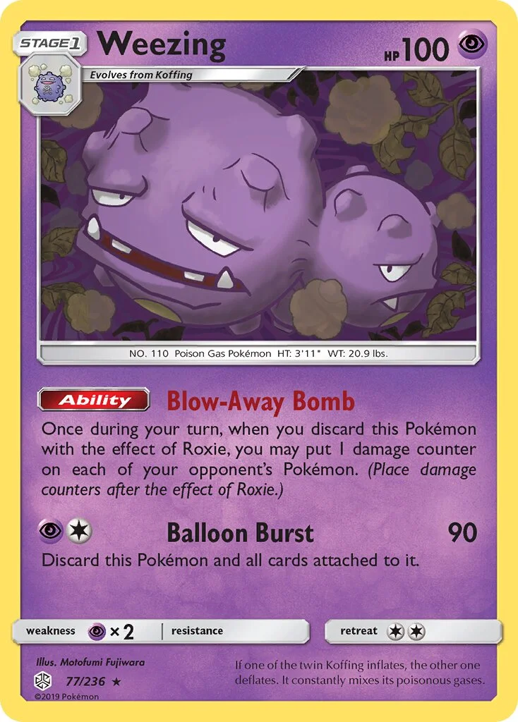 Weezing 「CEC 77/236」「EN」