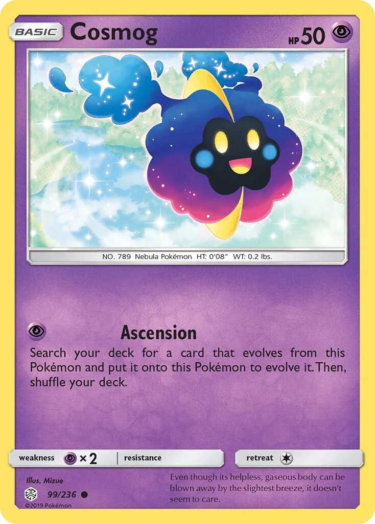 Cosmog 「CEC 99/236」「EN」